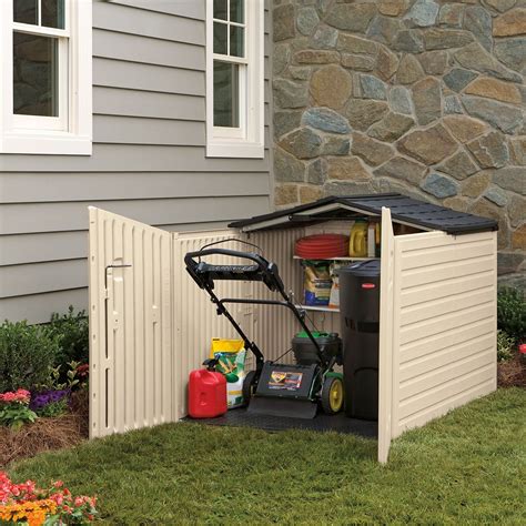 3 out of 5 Stars. . Rubbermaid slide lid shed